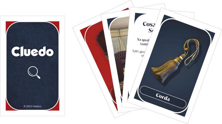 Actual product image Hasbro Gaming Cluedo board game, redesigned Cluedo for 2-6 players, detective game, family game for children and (Italian)