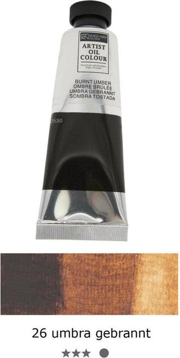Produktbild Magi-Wap Artist Ölfarbe 50ml (Umbra gebrannt, 50 ml)