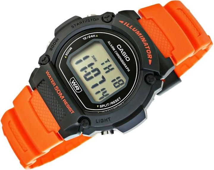 Actual product image Casio Collection - W-219H-4A (Digital watch, 47 mm)