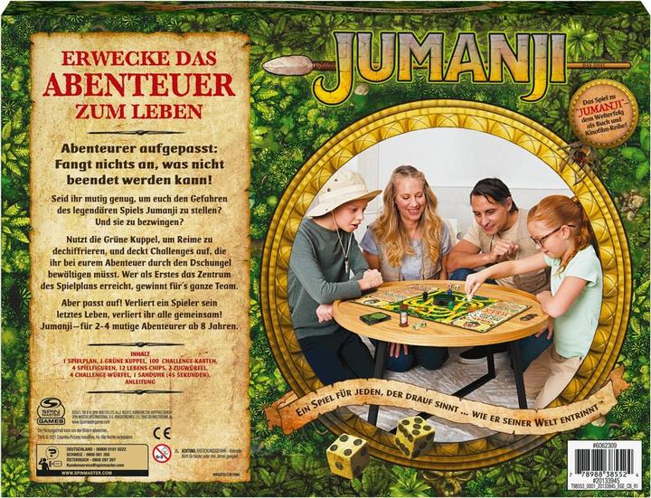 Actual product image Spin Master Jumanji (German)