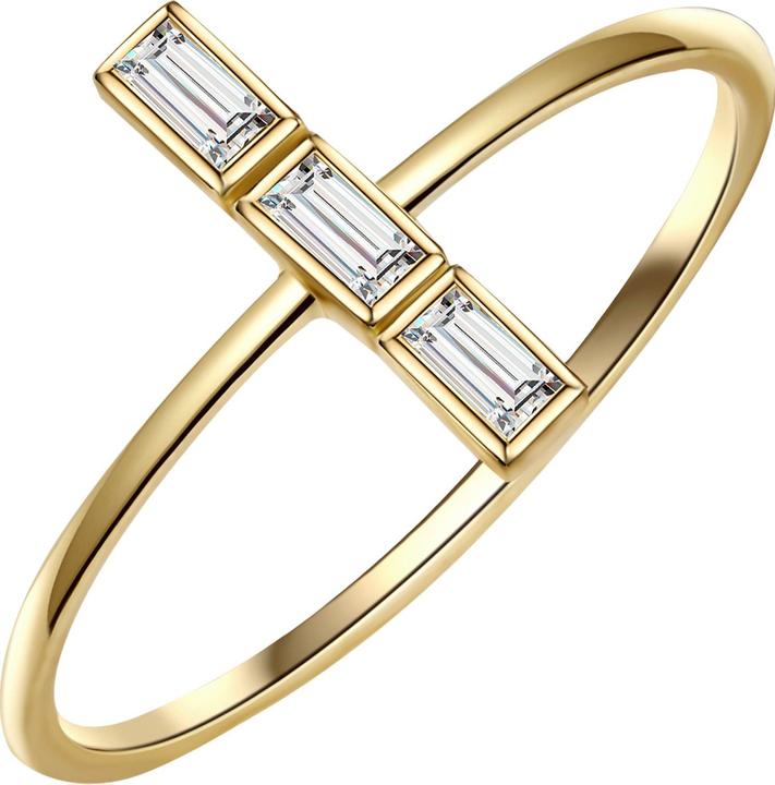 Immagine prodotto Glanzstücke München Donna Argento Cubico Zirconia Oro Giallo - 23588 (52, 925 Argento)