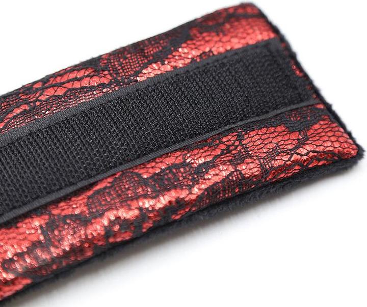 Produktbild Ohmama Fetisch Kurz Samtspitze Handfesseln Nylon