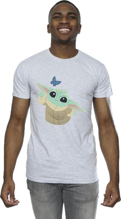 Image du produit Star Wars - T-shirt THE MANDALORIAN BUTTERFLY CATCHING - Homme (3XL)