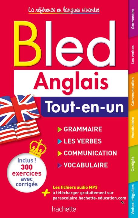Image du produit Bled anglais : grammaire, les verbes, communication, vocabulaire (Français, Pierret-Lallement Nathalie, Lallement Brigitte, 2021)