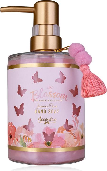 Accentra Seifenspender mit Handseife BLOSSOM (Handseifenspender, 420 ml)