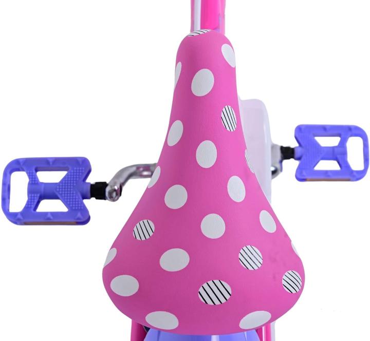 Actual product image Disney Minnie 16 inch children's bike pink - safety, comfort and fun all in one! (16")