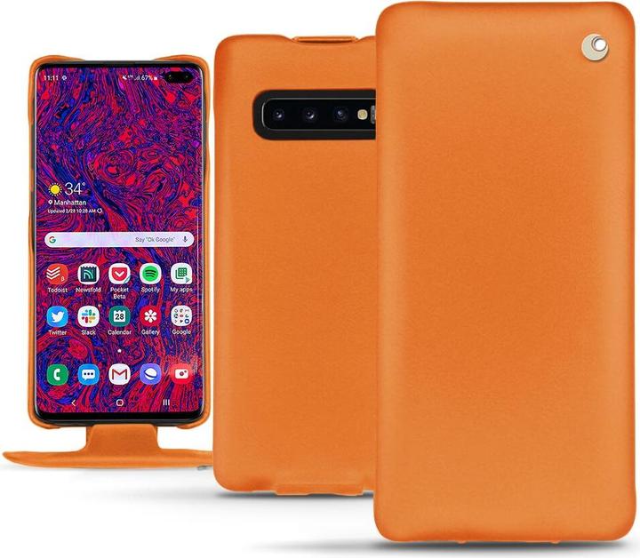 Productafbeelding Noreve Lederen omslag verticaal (Samsung Galaxy S10 5G)