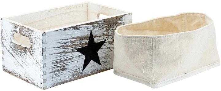 Produktbild Kadastar Brotkorb My Star Grau/Schwarz/Weiss