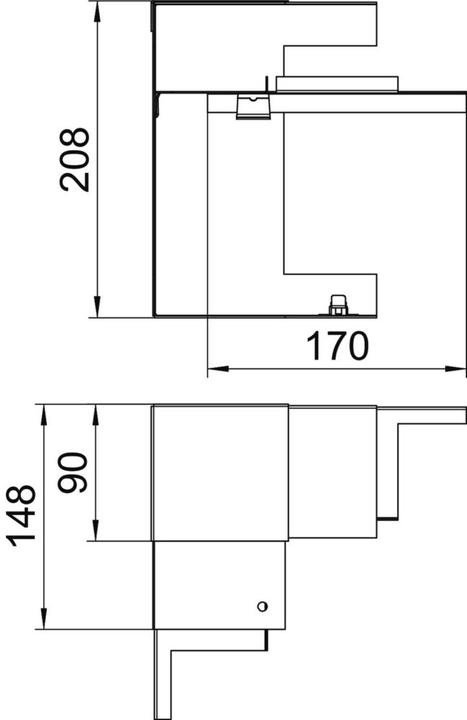 Produktbild OBO Bettermann OBO GS-DI90210RW Inneneck vereinf. symm. 90x210mm St FS rein (9 cm)