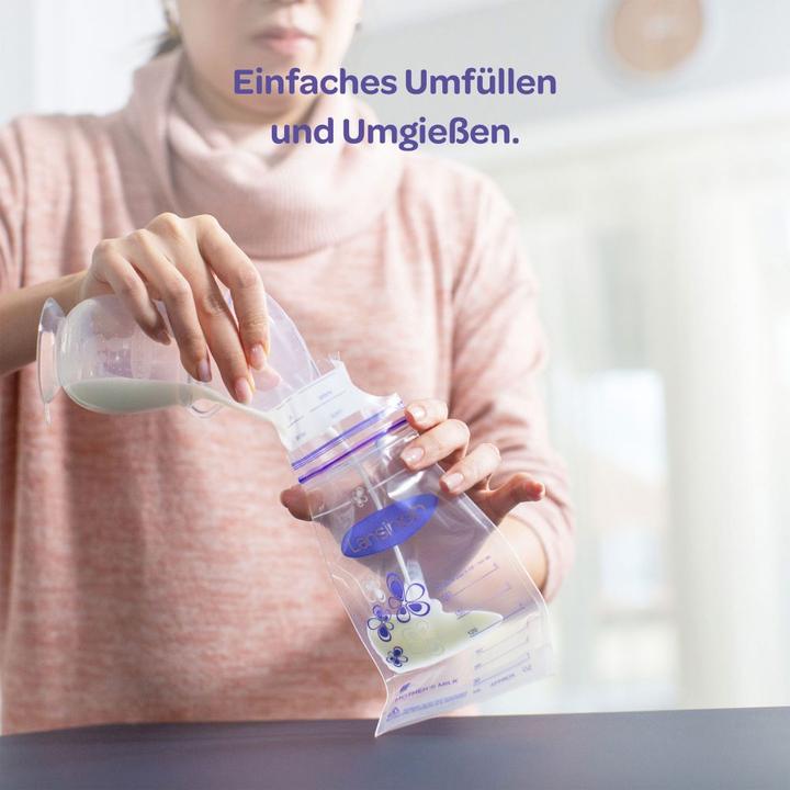 Actual product image Lansinoh Breast milk bag