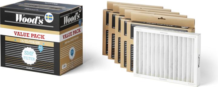 Produktbild Wood's Super Mould Filtermatten (5 x)