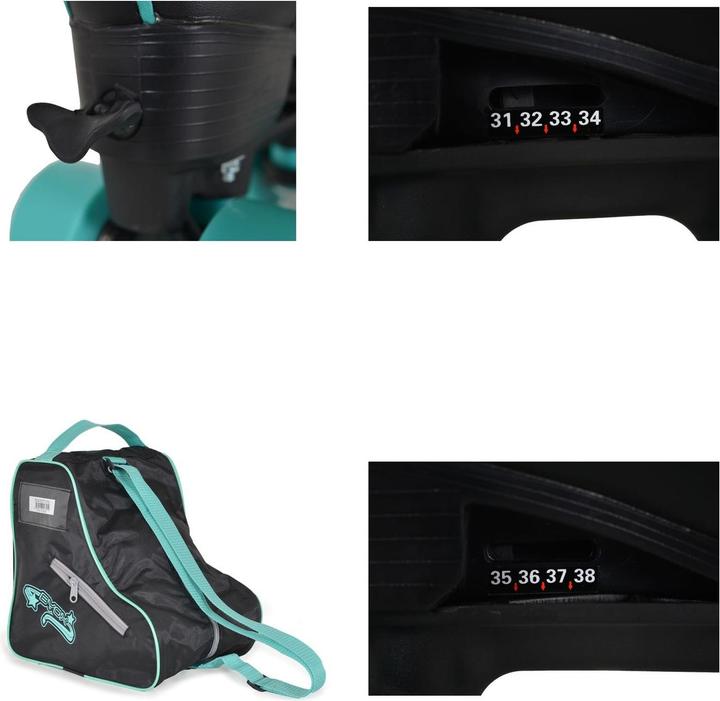 Image du produit Byox patins à roulettes Escape noir (35)