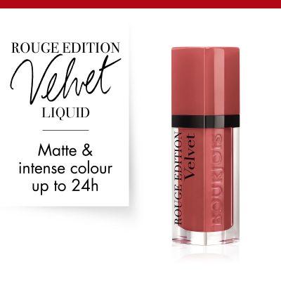 Actual product image Bourjois Rouge Edition Velvet Lipstick (12 Beau Brun)
