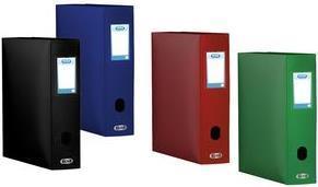 Actual product image Elba Memphis collection box, filling height: 40 mm, DIN A4, green, made of PP, thickness: 0.7 mm, with