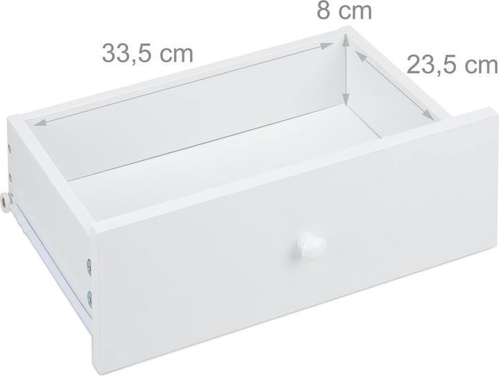 Immagine prodotto Relaxdays Comodino scandinavo (42 x 30 x 55 cm)