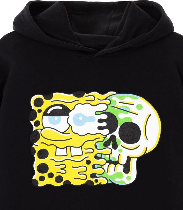 Actual product image Spongebob Squarepants Mens Skull Hoodie (3XL)