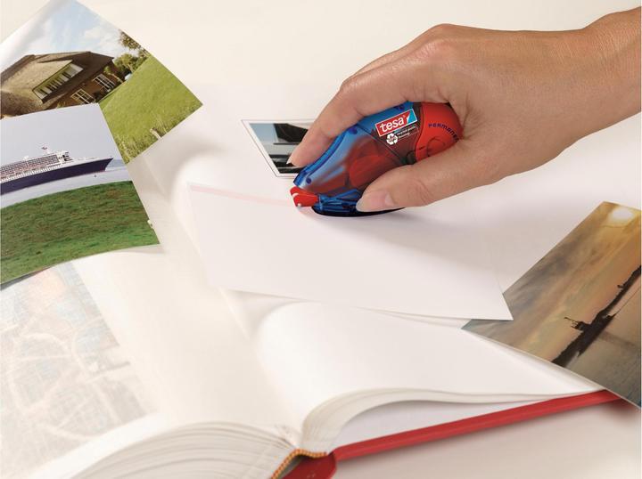 Actual product image tesa Adhesive roller permanent, refillable