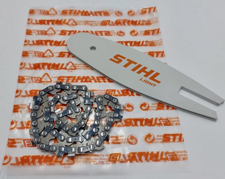 Image du produit Stihl Guide-chaîne Light 10cm 1/4 "P 1,1 mm 30070030101 + 1x chaîne 36700000028