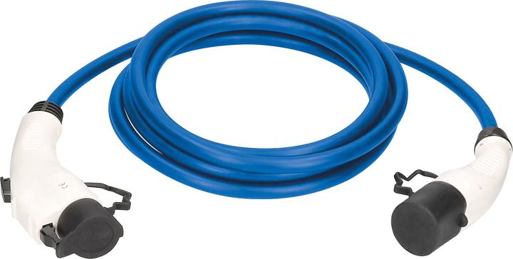 Actual product image As - Schwabe Electric car adapter charging cable mode 3 type 2 to type 1 (Type 2, 7.20 kW, 32 A, 5 m)