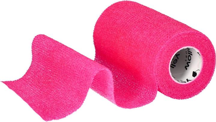 Actual product image Yellow Kohäsive Fixierbinden 10cmx4.5m, blau