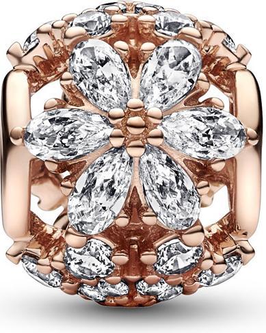Produktbild Pandora Charm Sparkling Herbarium Cluster (Metall, rosevergoldet)