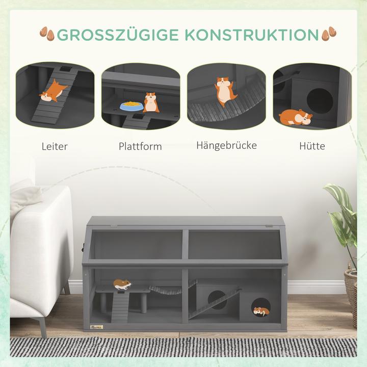 Image du produit PawHut Cage pour petits animaux
