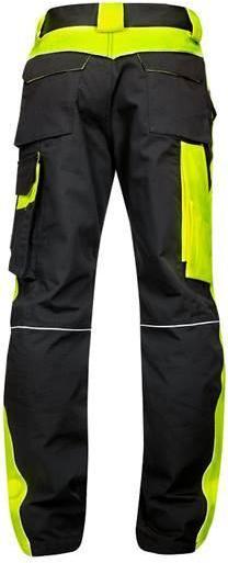 Actual product image Ardon Winter Pants Neon Black-Yellowxl (XL)