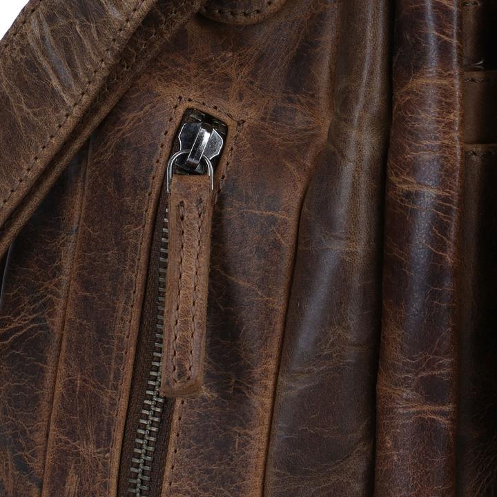Image du produit Greenland Nature Sac à bandoulière Montana en cuir 34 cm