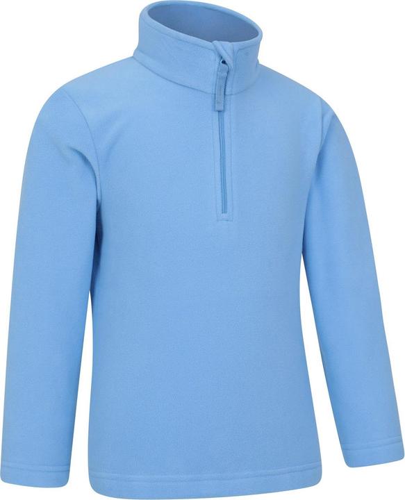 Actual product image Mountain Warehouse Childrens/Kids Camber II Half Zip Fleece Jacket (116)