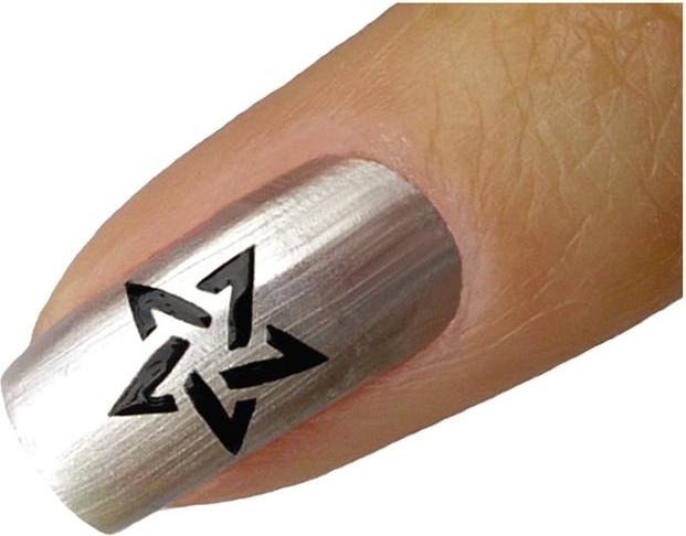You Nails Art Forms 031 (Nagelverzierung, Schwarz)