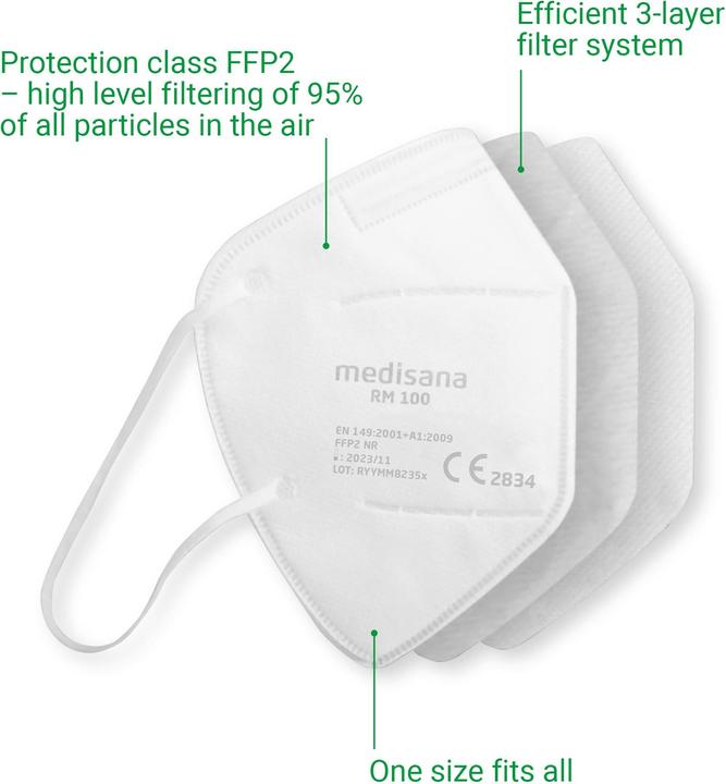 Produktbild Medisana RM100 (FFP2, 10 x)