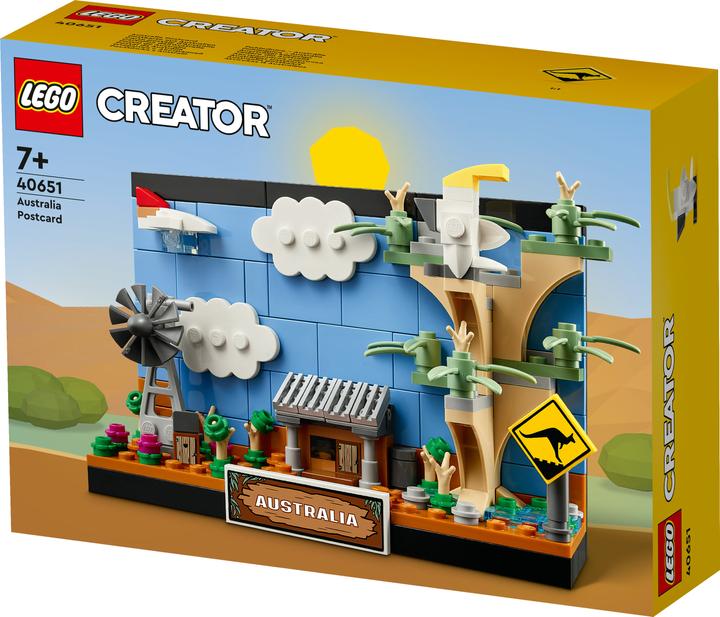 Image du produit LEGO Carte postale d'Australie (40651, LEGO Creator Expert, LEGO difficiles à trouver)