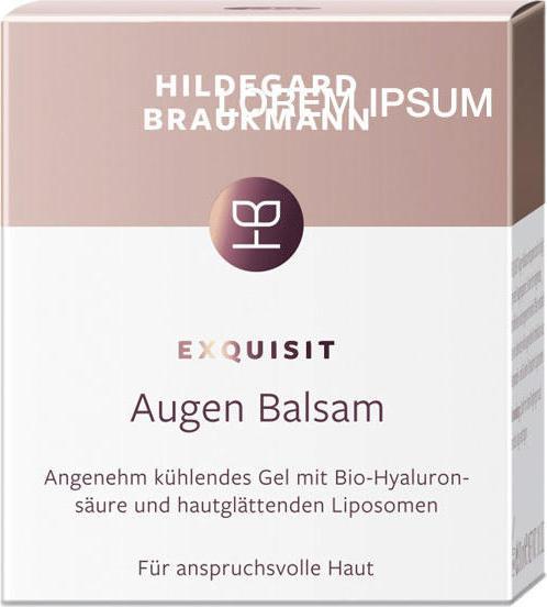 Produktbild Hildegard Braukmann EXQUISIT Augen Balsam (Gel, 30 ml)