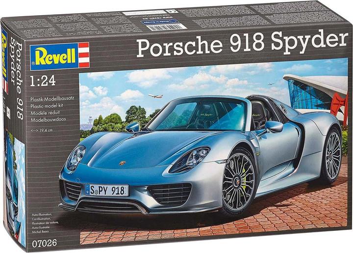 Actual product image Revell Porsche 918 Spyder