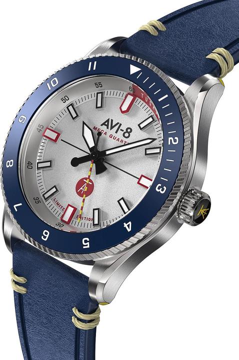 Produktbild AVI-8 AV-4103-03 Tuskegee Airmen Limited Edition Herrenuhr 40mm 5ATM (Fliegeruhr, 40 mm)