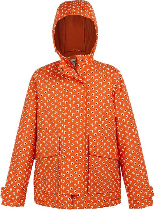 Actual product image Regatta Womens/Ladies Orla Kiely Clover Mid Length Waterproof Jacket (36 D)