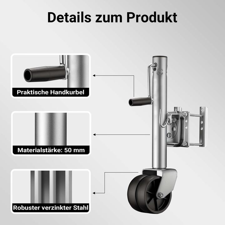 Image du produit Wiltec Roue de support double