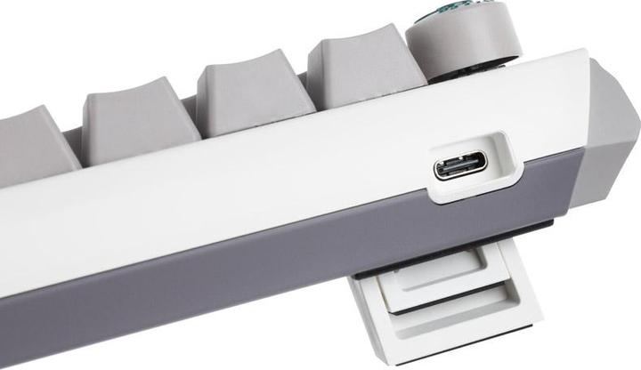Produktbild Ducky One 3 Mist Grey SF Gaming Tastatur, RGB LED - MX-Blue (US) (US, Kabelgebunden)