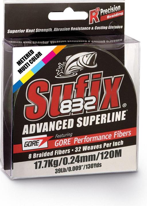 Sufix X8 832 Advanced Superline – 300m