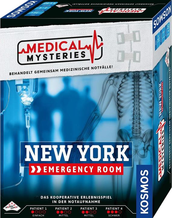 Produktbild Kosmos Medical Mysteries - New York Emergency Room (Deutsch)