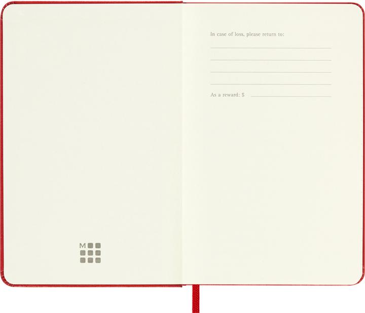Actual product image Moleskine Notebook (Pocket, A6, English)