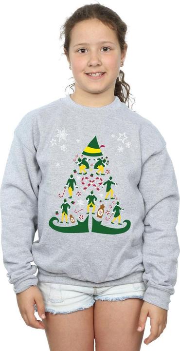Immagine prodotto Elf Christmas Tree Felpa Ragazze (116)
