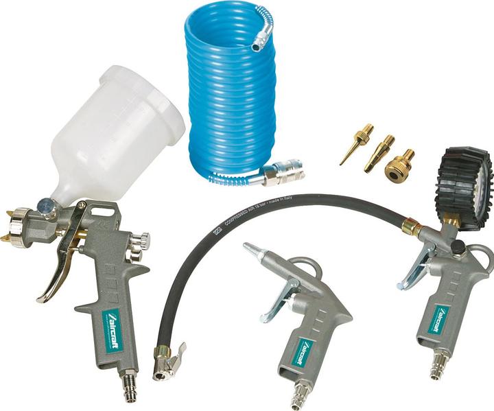 Produktbild Aircraft Druckluftwerkzeuge-Set 7-teilig DWS 7