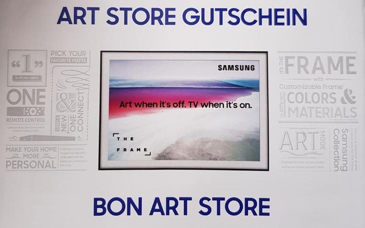 Produktbild Samsung Art Store Gutschein zu The Frame