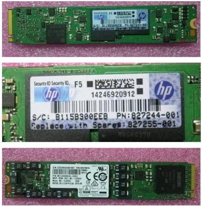 Actual product image HPE DRV SSD 960GB PCI-E M2.22110 (960 GB, M.2 22110)