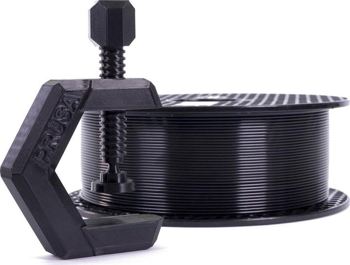 Prusa Prusament PETG Jet Black 1k (PETG, 1.75 mm, 1038 g, Schwarz)