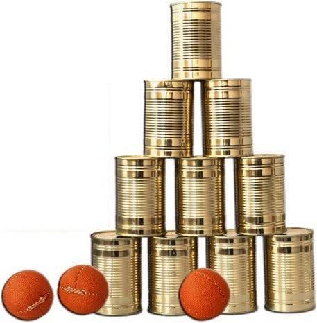 Immagine prodotto Corvus Toys Lancio di lattine piccolo 10 lattine 3 palle