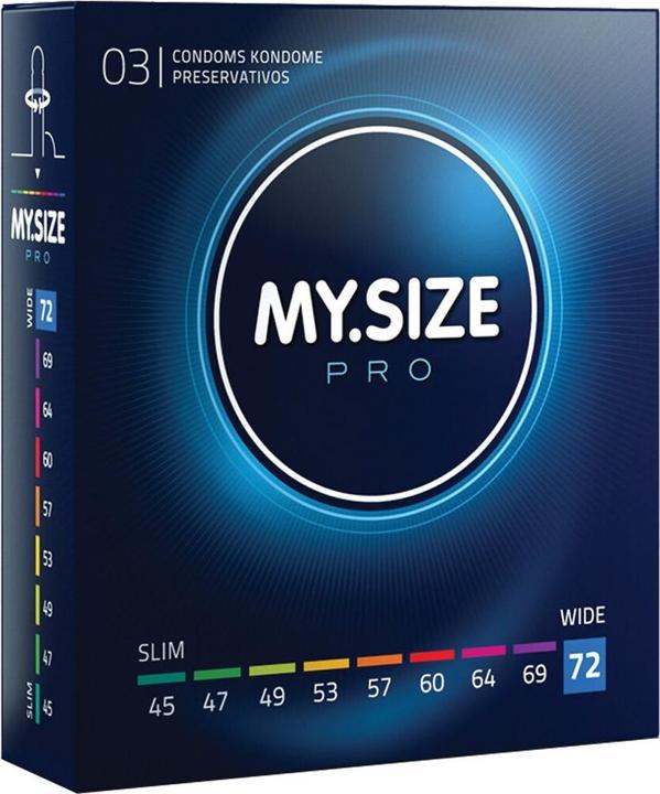 Actual product image My.Size 72mm (10 pcs.)