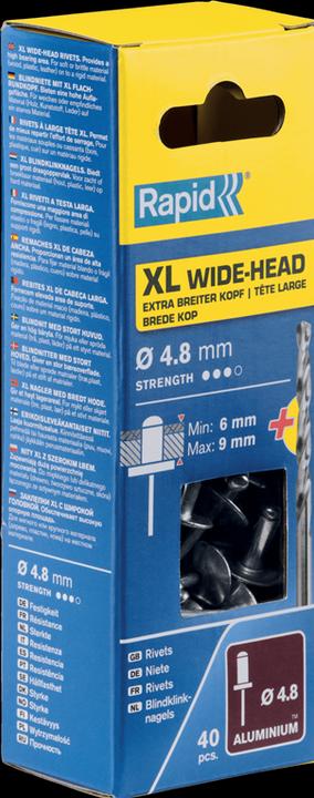Immagine prodotto Rapid Rivetto cieco XL Ø 4,8 x 12 mm