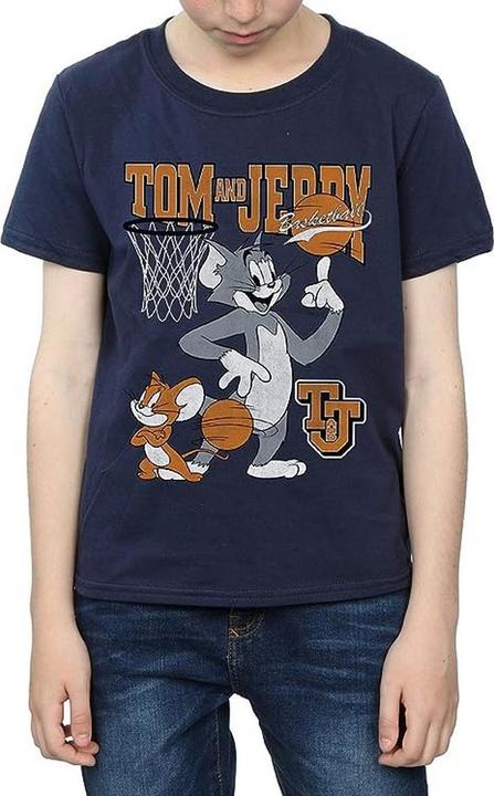Image du produit Tom & Jerry Tee-shirt Basketball Garçons par Absolute Cult (116)